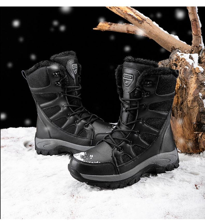 Winter Plus Velvet Army Boots for Mens - Trendha