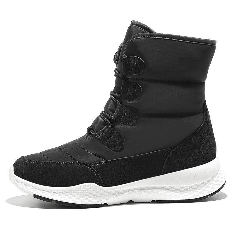 High-top plus velvet snow boots - Trendha