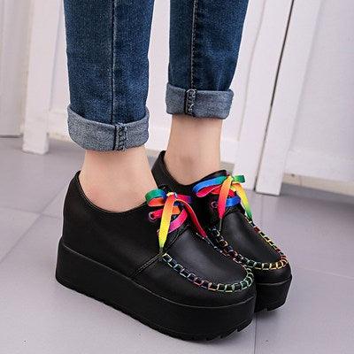 Little leather shoes female 2021 spring new wave Student Korean version of the British style brand shoes, casual shoes, women's shoes. - Trendha