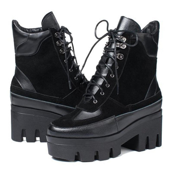 Women's Motorcycle Boots - Trendha