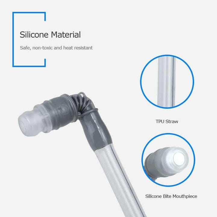 700ml Outdoor Travel Water Bottle with Straw - Trendha