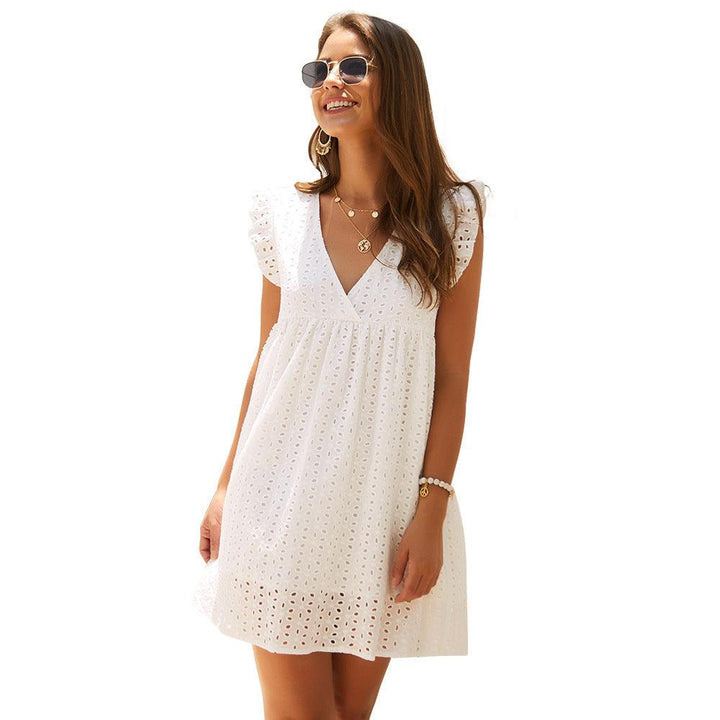 Lace casual dress - Trendha