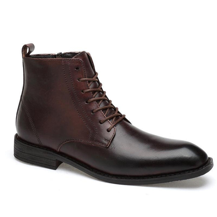 Men's high-top business shoes - Trendha