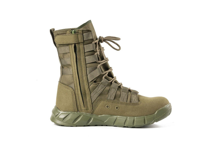 New High Top Combat Green Desert Boots Lightweight - Trendha