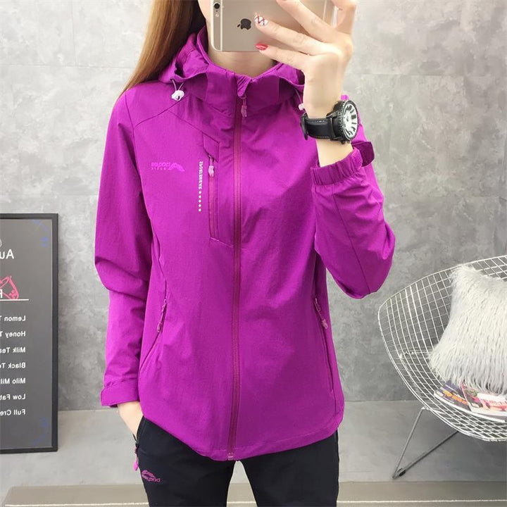 Men's Waterproof And Windproof Soft Shell Outdoor Double Layer Women's Jacket - Trendha
