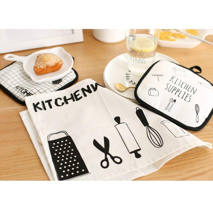 Art Print Kitchen Holder for Hot - Trendha