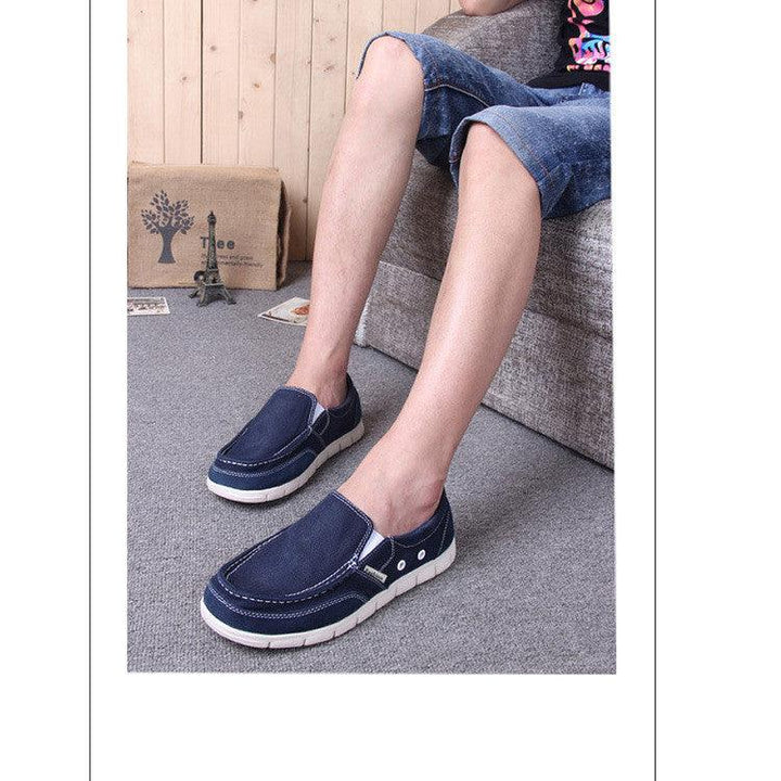 Large Size Canvas Shoes Casual Breathable Pedal Fall - Trendha