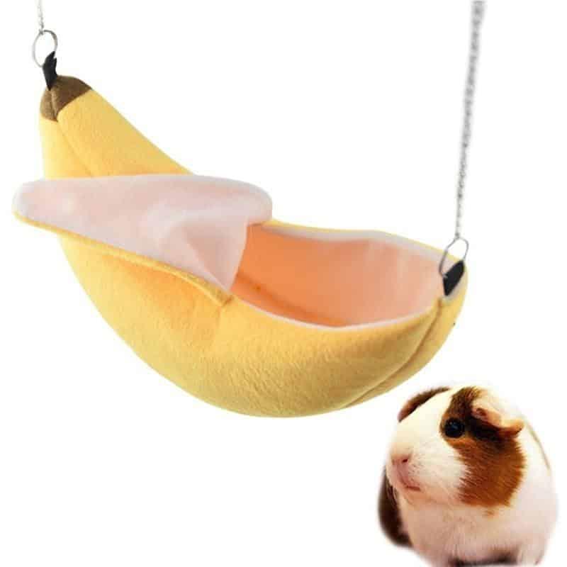 Banana Shaped Hammock for Small Pets - Trendha