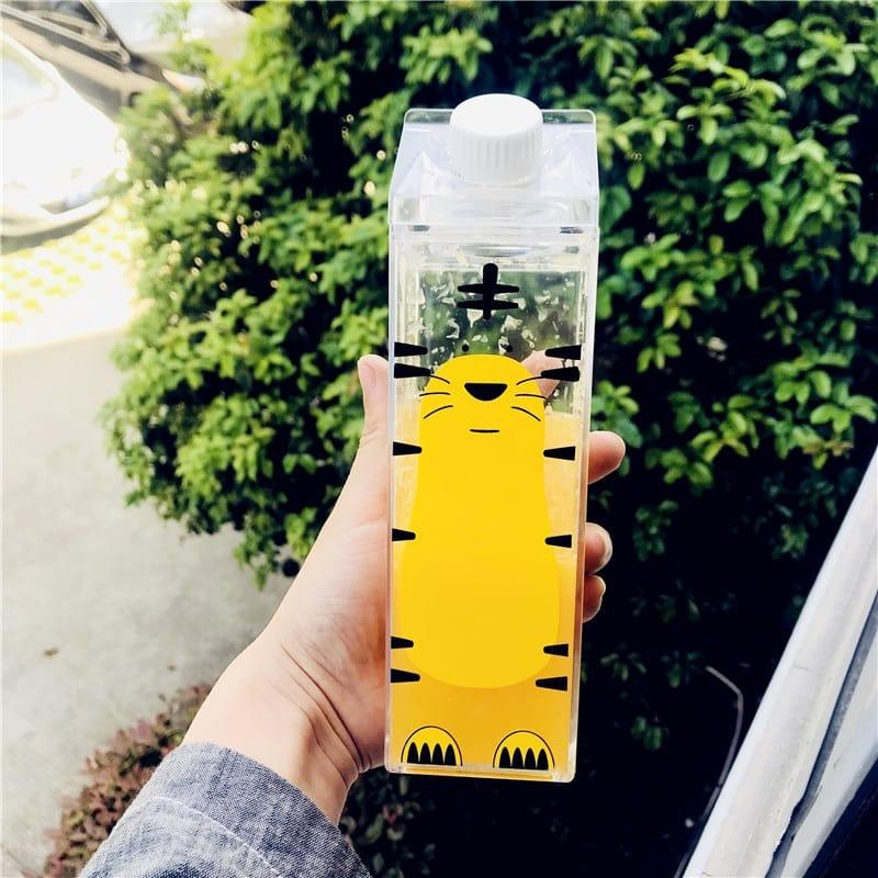 Cartoon Animals Patterned Water Bottles - Trendha