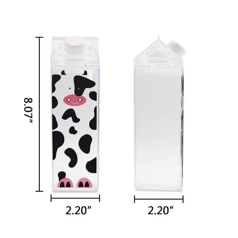 Cartoon Animals Patterned Water Bottles - Trendha