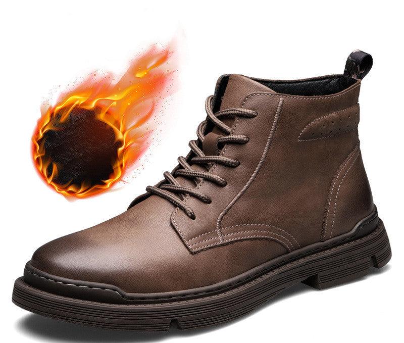 Winter Wolf Men's Boots, British Casual Boots, Men's Trendy Desert Boots - Trendha