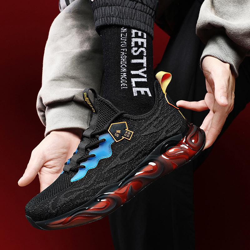 Summer New Style Men's Shoes Personality Popcorn Casual Running Tide - Trendha