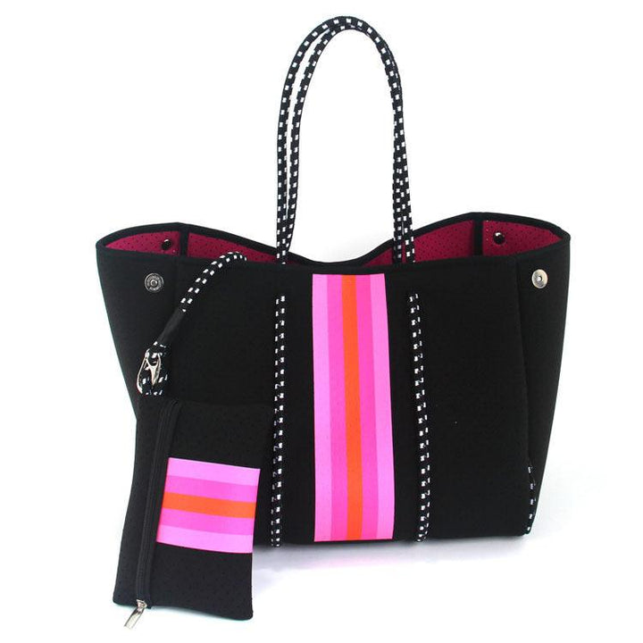 European And American Fashion Beach Bag Fashion Large-capacity Shoulder Bag Neoprene - Trendha