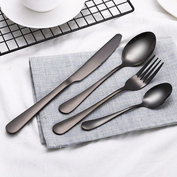 Eco-Friendly Stainless Steel Tableware 4 pcs Set - Trendha