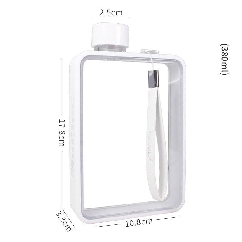 Flat Water Bottle with Bag - Trendha