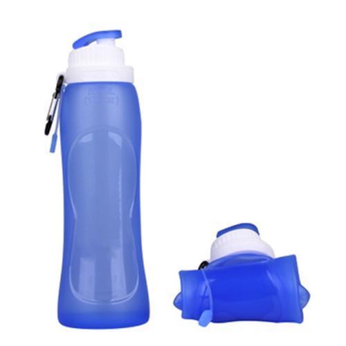 Flexible Silicone Sport Water Bottle - Trendha