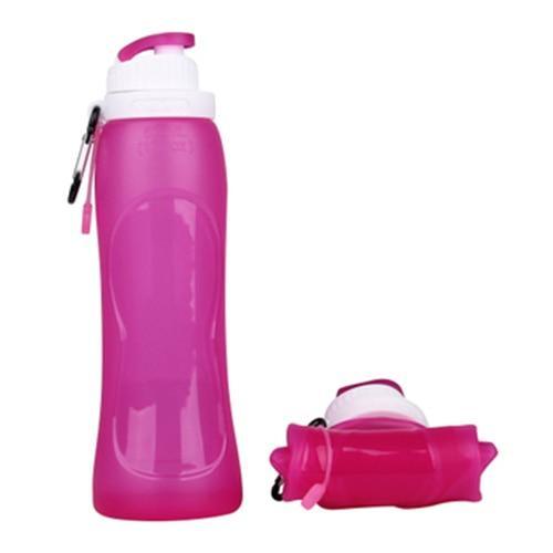 Flexible Silicone Sport Water Bottle - Trendha