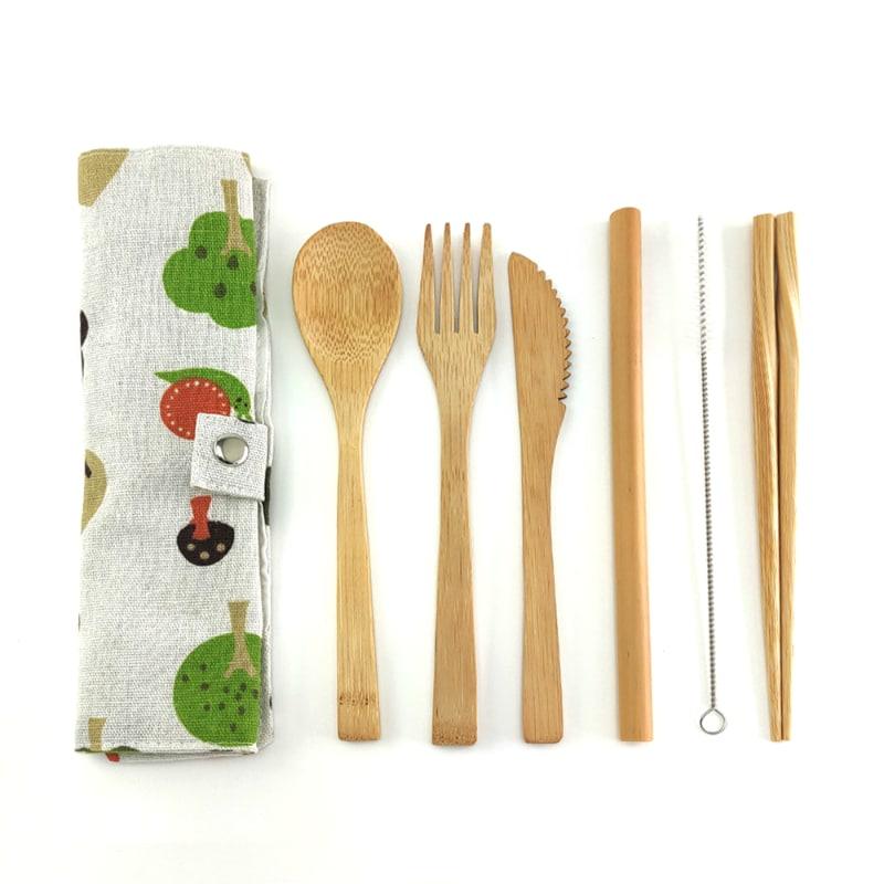 Kitchen Wood Utensils Set - Trendha