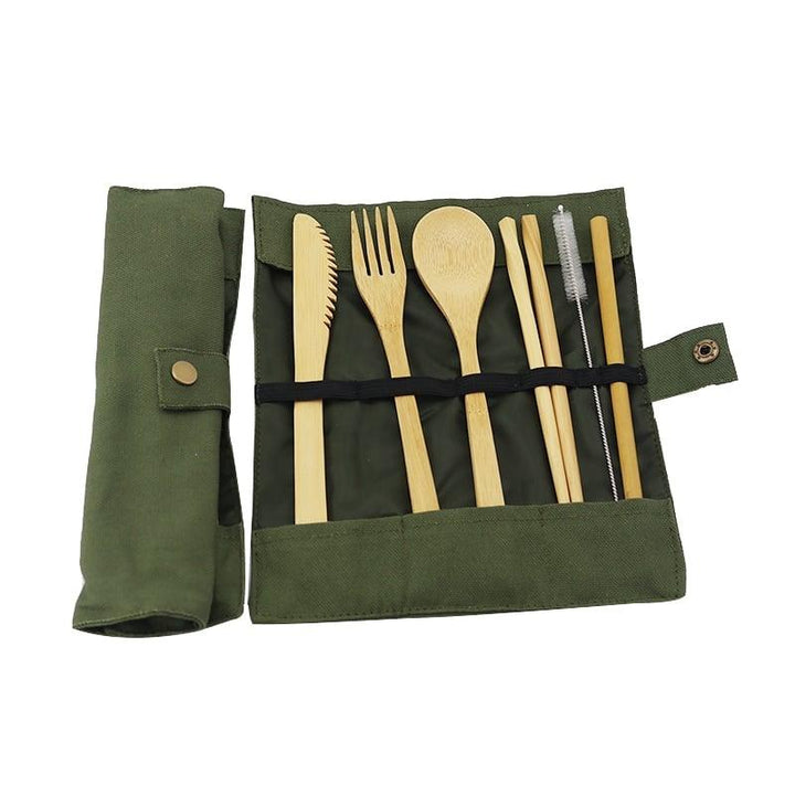 Kitchen Wood Utensils Set - Trendha
