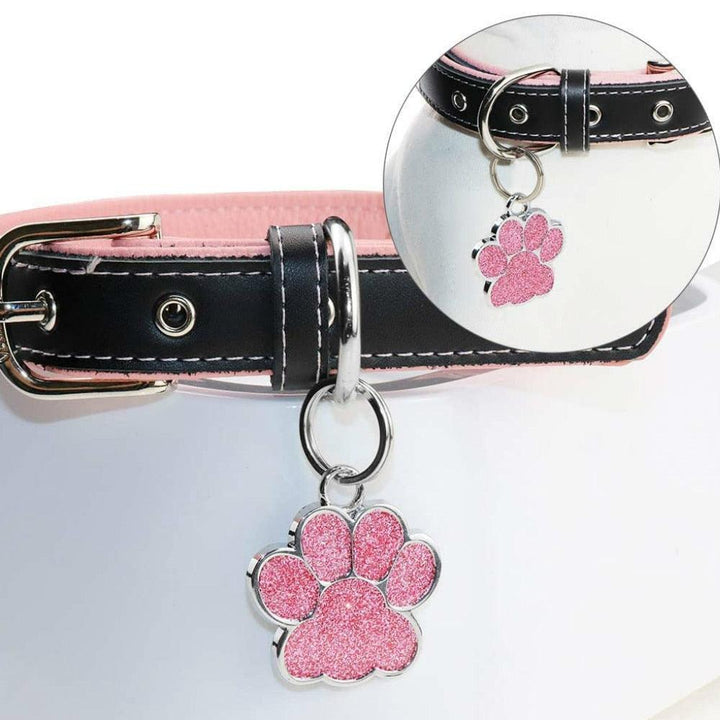 Paw Shaped Personalized Pet ID Tag - Trendha