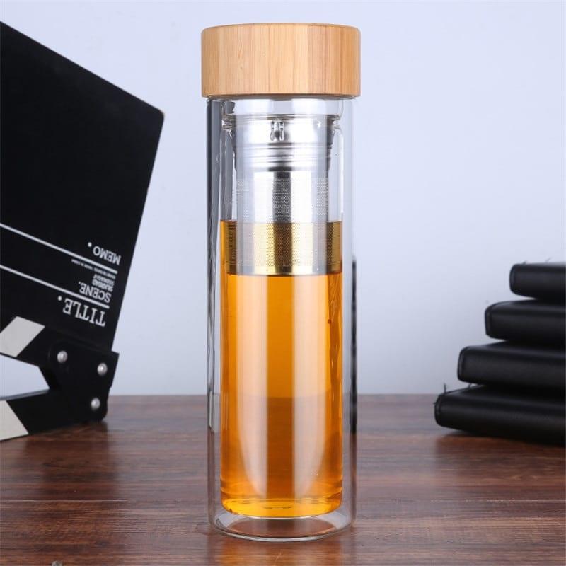 Portable Glass Water Bottle - Trendha