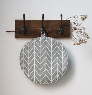 Thick Cotton Oven Cloth with Geometric Print - Trendha