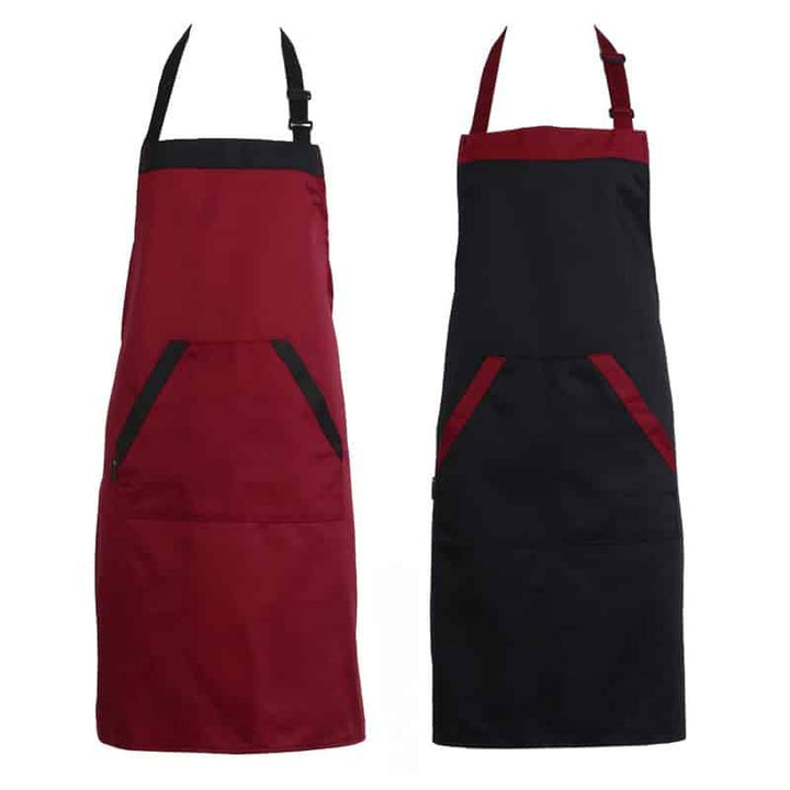 Unisex Cooking Apron with 2 Pockets - Trendha
