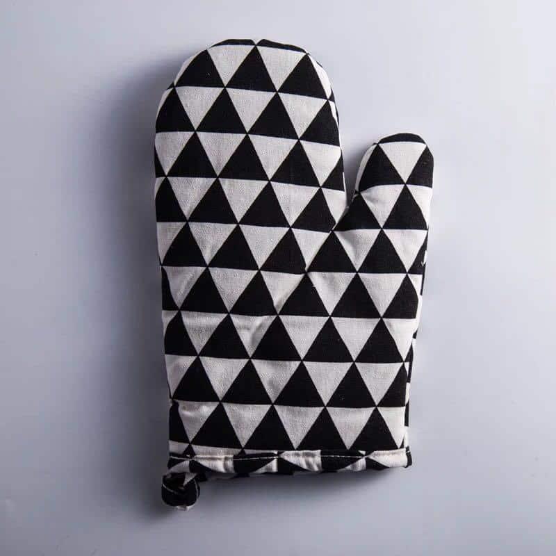 Useful Convenient Heat-Resistant Cotton Oven Glove - Trendha