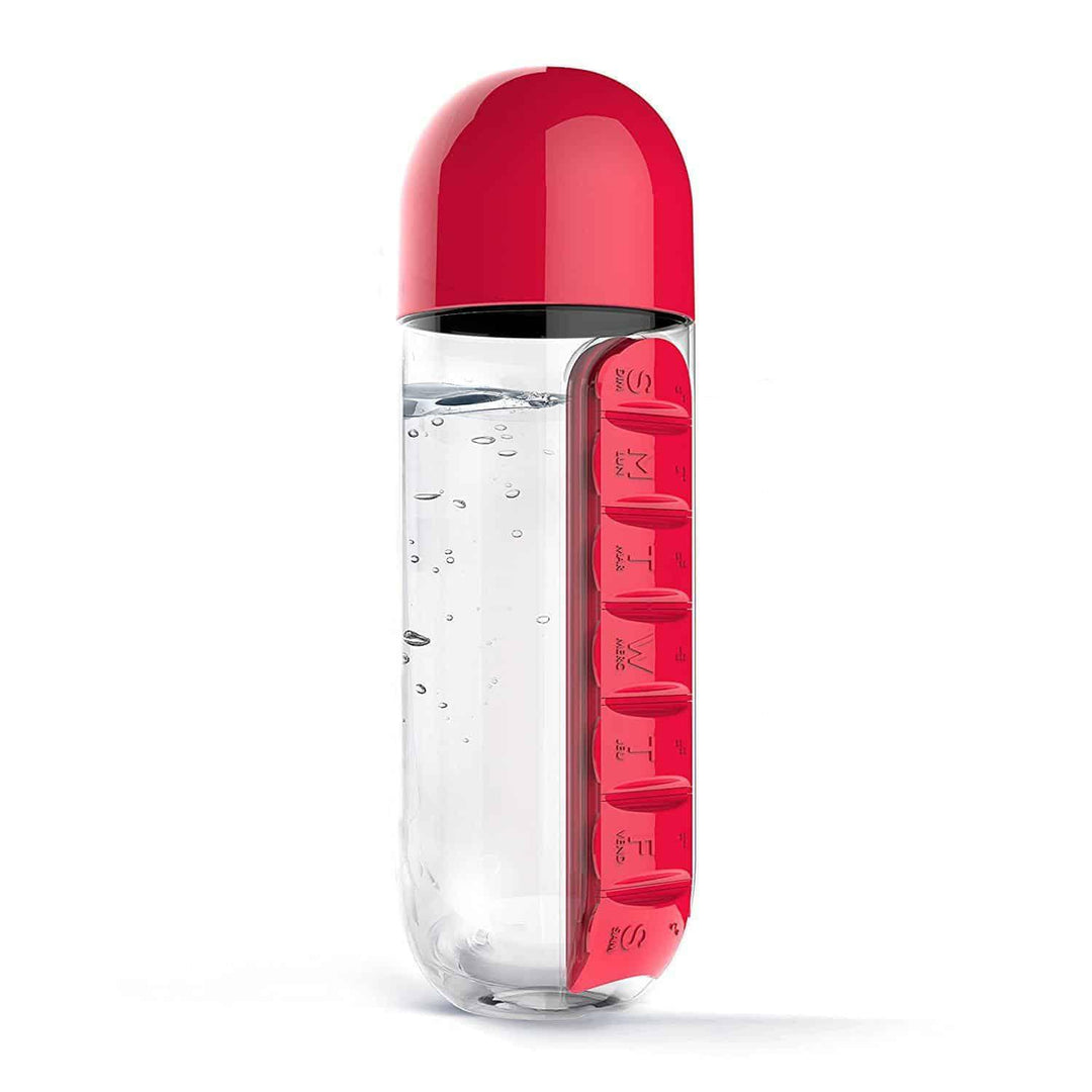 Water Bottles with Pill Boxes - Trendha