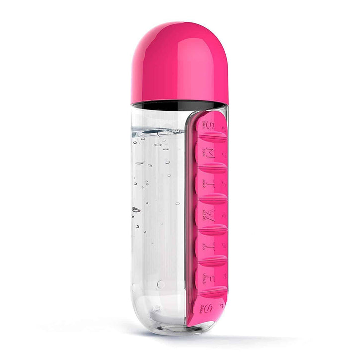 Water Bottles with Pill Boxes - Trendha