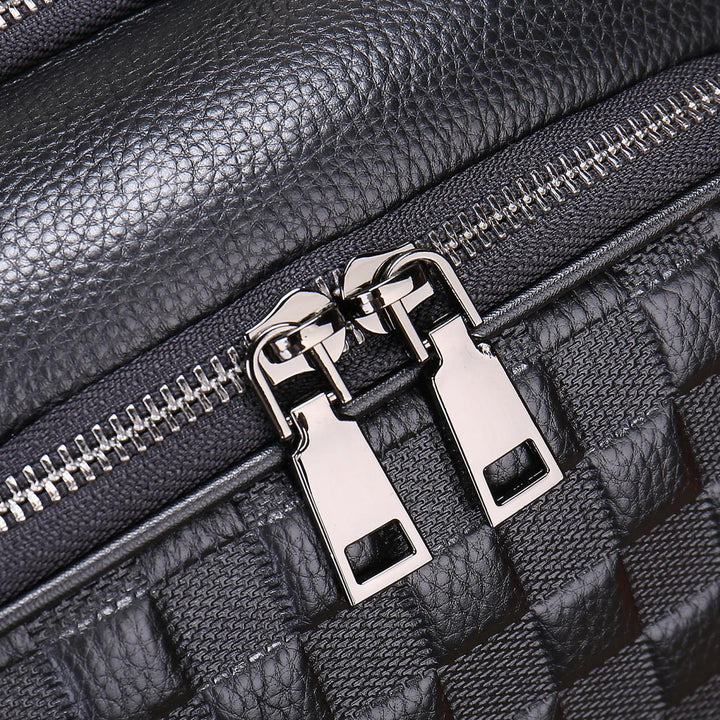 Large Capacity Genuine Leather Fashion High-grade Men's Bag