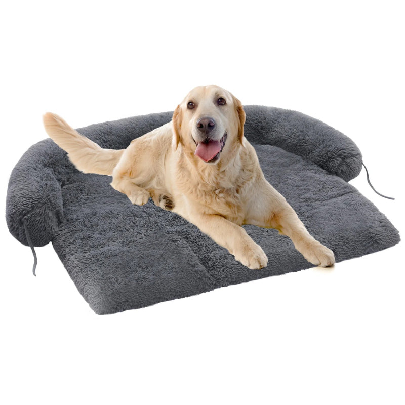 Cozy Winter Dog Bed Mat with Portable Kennel