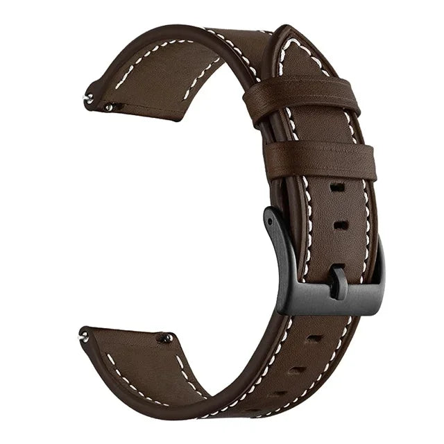 Balance smartwatch with the 22mm Leather Strap Watchband