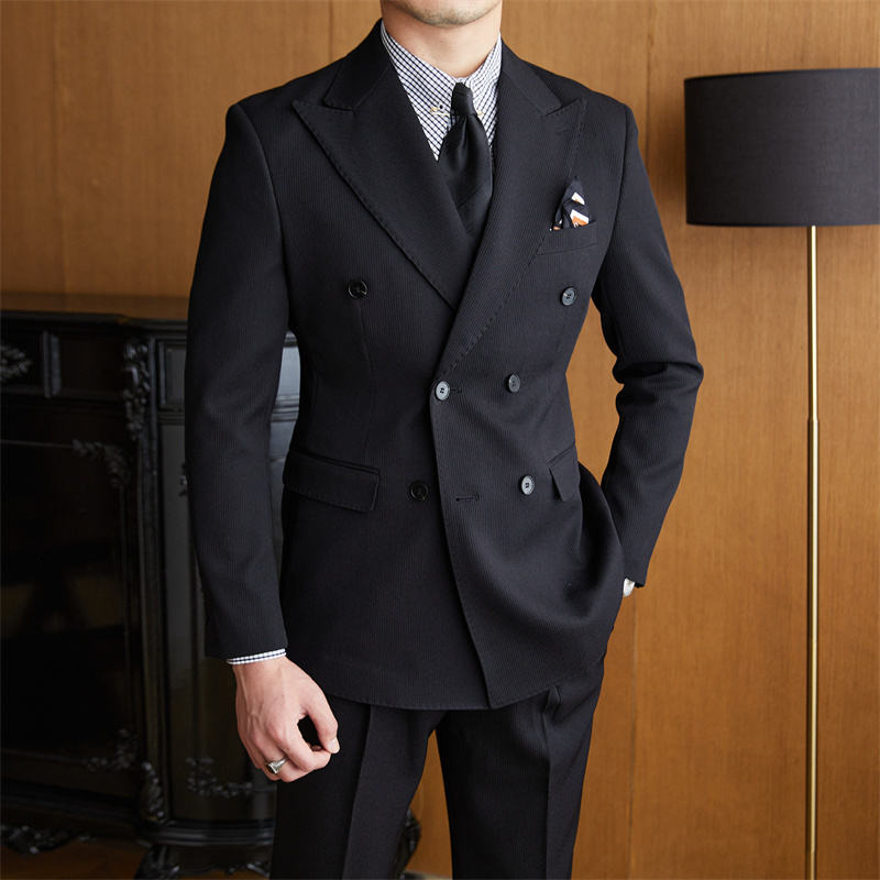 High Quality Double Breasted 2-Piece Men's Suit