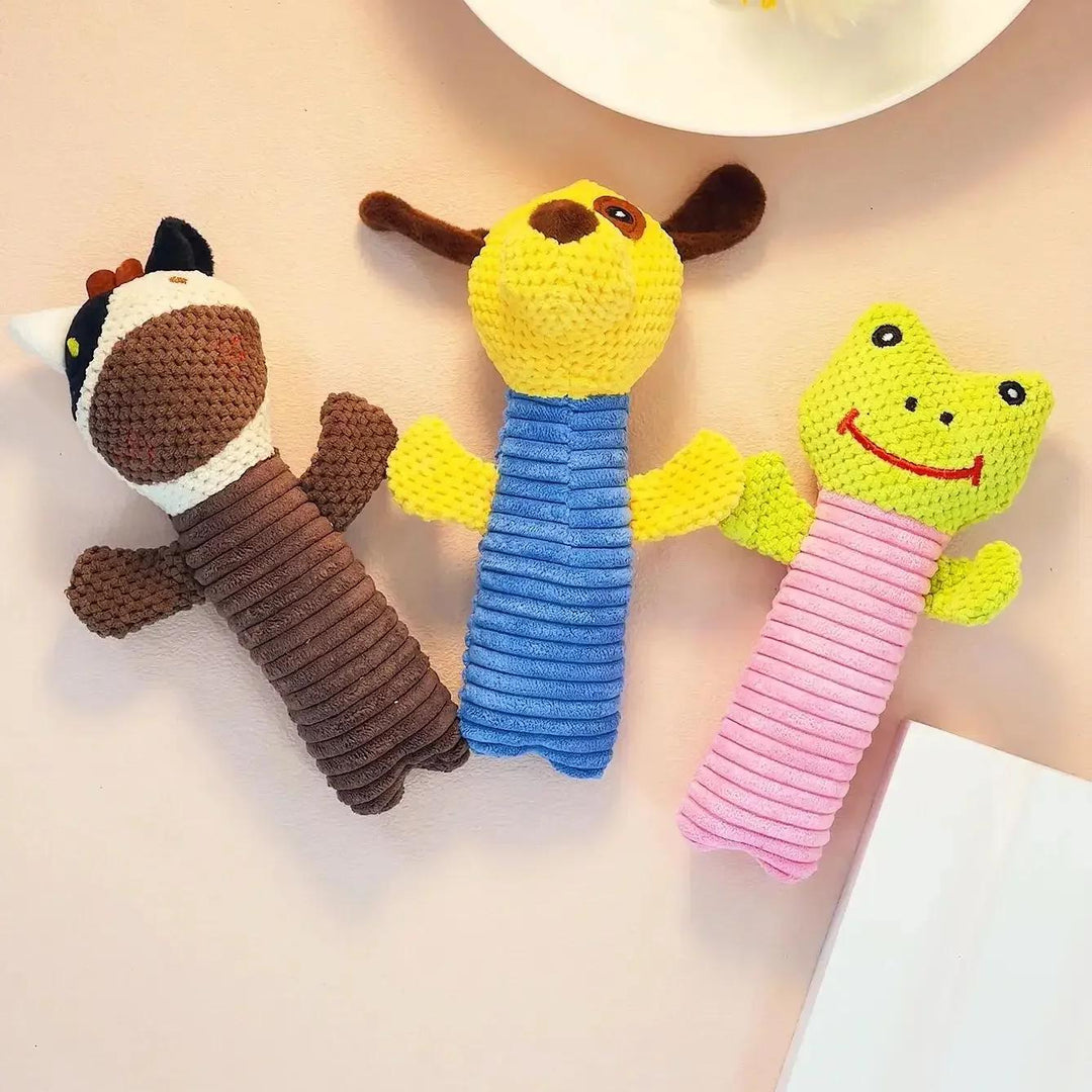 Interactive Plush Dog Toys