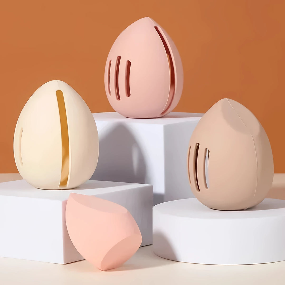 Eco-Friendly Silicone Makeup Sponge Holder