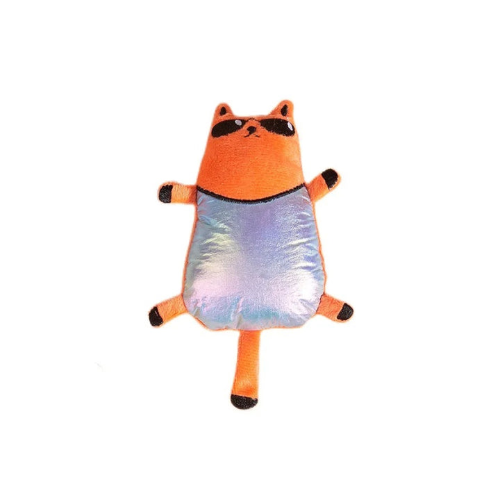 Plush Sunglasses Cat Doll Toy with BB Sound