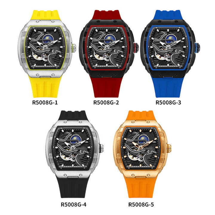 Men's Hollow Automatic Watch Luminous Waterproof Mechanical Watch