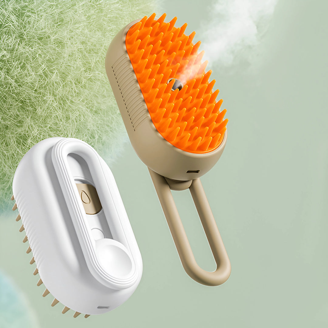 Pet Electric Steam Hair Brush