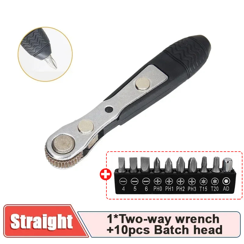 Mini Ratchet Wrench Screwdriver