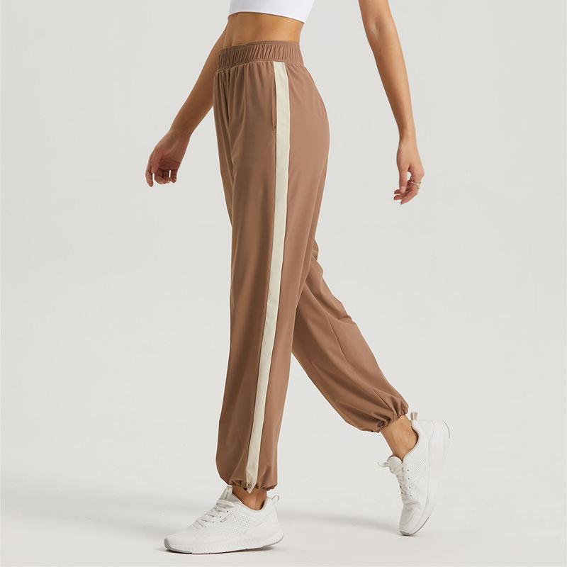 Versatile Sports Joggers with Striped Design