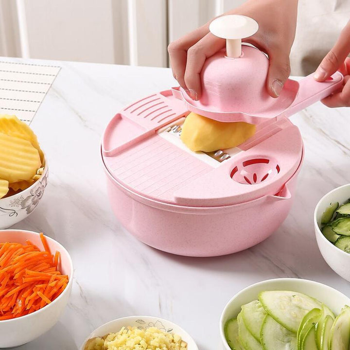 Manual Multi-Function Vegetable Cutter