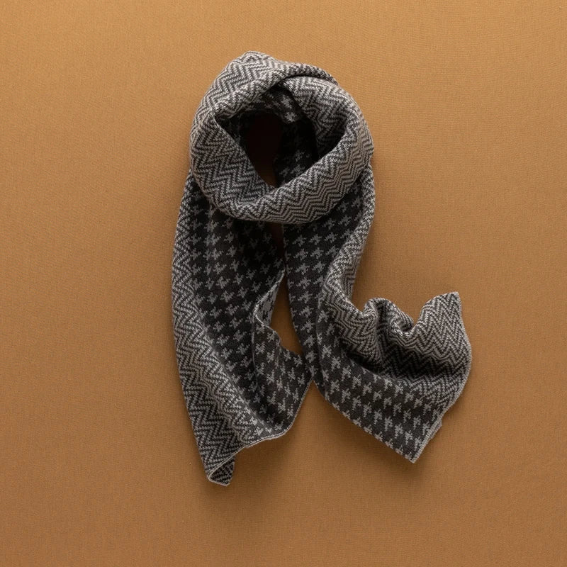 Luxurious 100% Cashmere Knit Winter Scarf