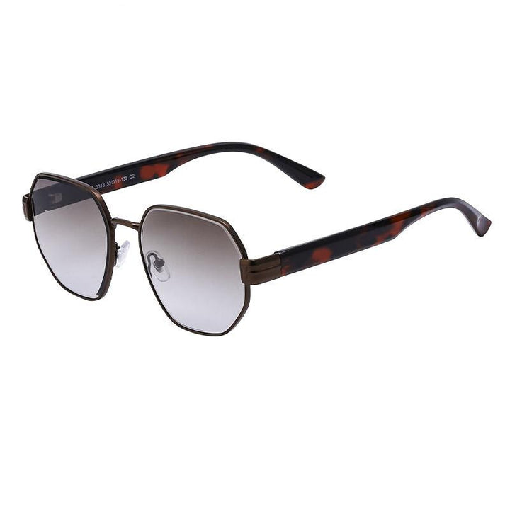 Luxury Vintage Polygon Sunglasses for Women