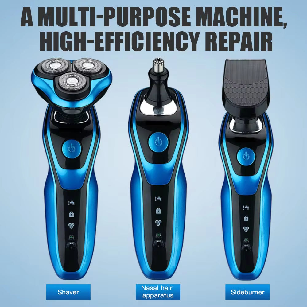 Electric Rotary Shaver & Beard Trimmer