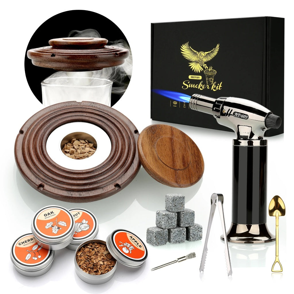 Cocktail Smoker Kit with Torch