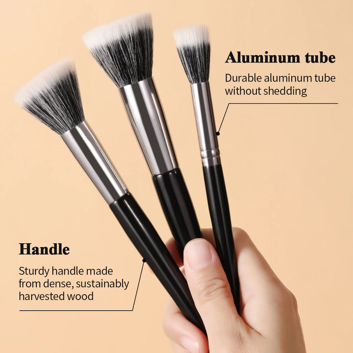 Premium Goat Hair Stippling Brush