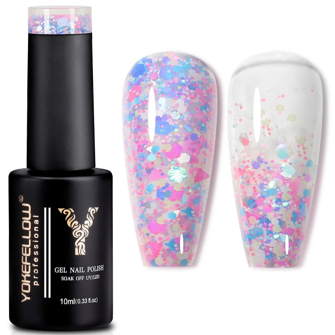 Glitter Sequins Gel Nail Polish