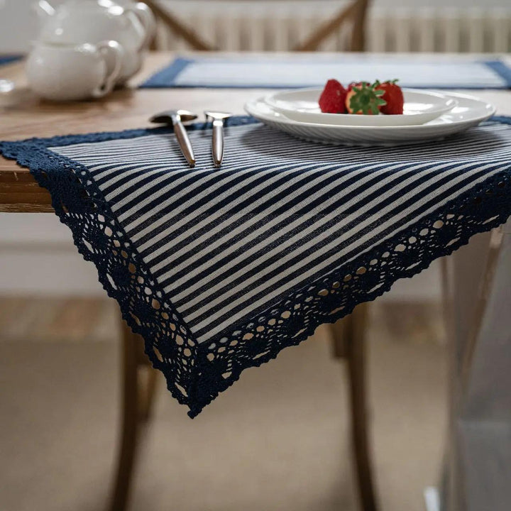 Elegant Geometric Lace Placemats