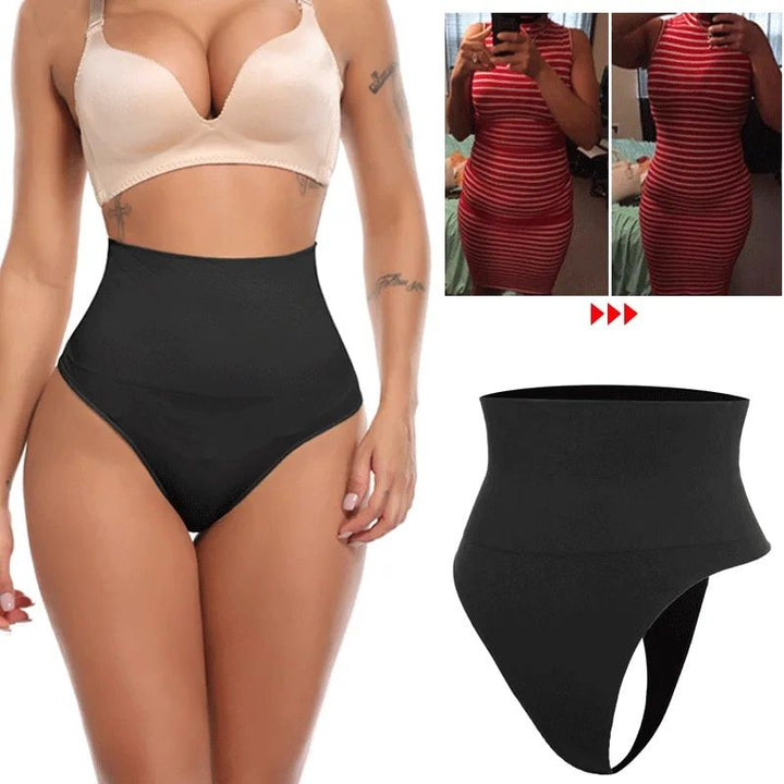 High Waist Slimming Thong Shaper